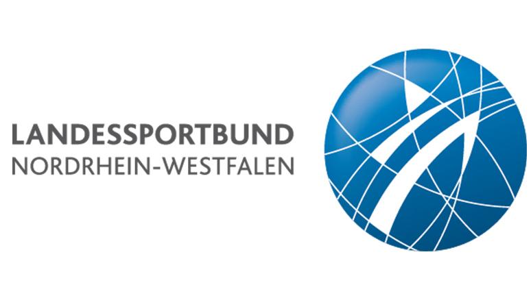 Landessportbund NRW Logo auf weißem Hintergrund